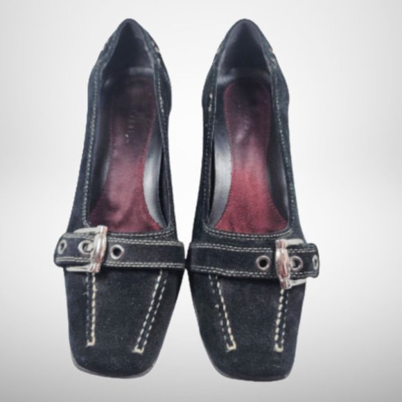 AEROSOLES Shoes - Aerosoles Suede Stitched Leather Road Snap Hills